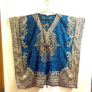 Kimono style tunic top or cover up